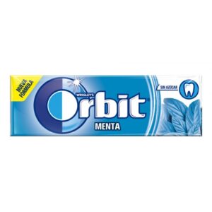CHICLE ORBIT SABOR MENTA - Unidad