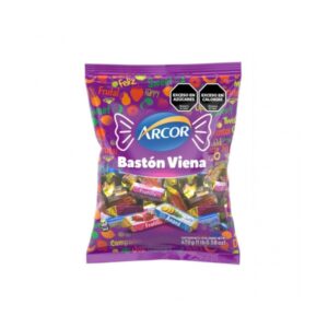 Caramelos Rellenos Frutal (Bastón Viena) ARCOR, 470g
