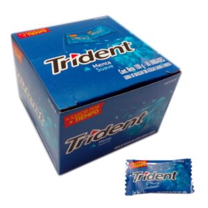 CHICLE TRIDENT SABOR MENTA