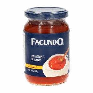 Pasta de Tomate FACUNDO (Envase de Cristal), 250g