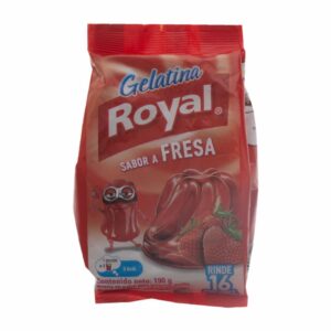 Gelatina de Fresa ROYAL, 190g