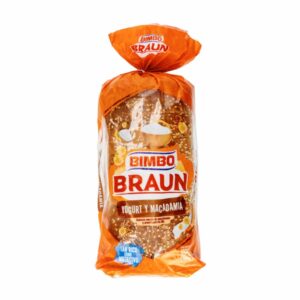 Pan de Yogurt y Macadamia BIMBO, 500g