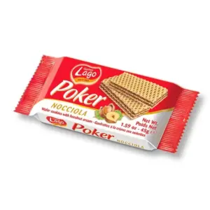 Galletas con Crema de Nocciola LAGO, 45g