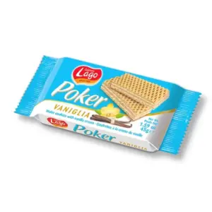 Galletas con Crema de Vainilla LAGO, 45g
