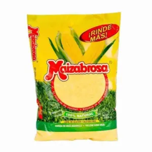 Harina de Maíz Precocida Amarilla MAIZABROSA, 500g