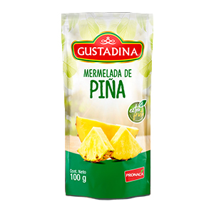 Mermelada de Piña GUSTADINA, DoyPack 250g