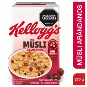 Cereal Musli KELLOGGS (Cosecha Roja), Caja 275g