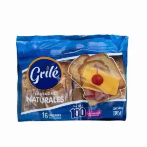 Tostadas Naturales, 100g