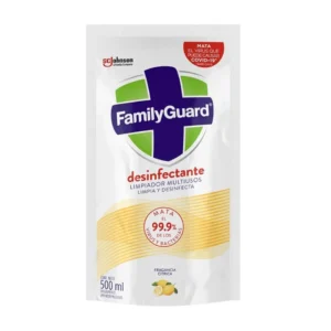 DESINFECTANTE FAMILY GUARD CITRUS DOY PACK 500 ML.