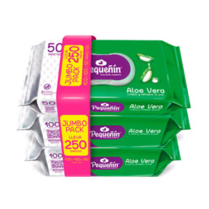 PAÑITOS HUM ALOE PEQUEÑIN X 250 P.ESPECIAL