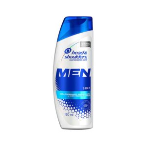 SHAMPOO HEAD SHOULDERS MEN 180 ML 3EN1