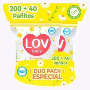 TOALLAS HUM LOV.DUOPACK