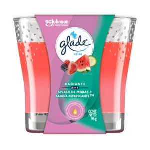 GLADE VELA 96GR SPLASH DE MORAS SANDIA  EDIC.LIMITADA
