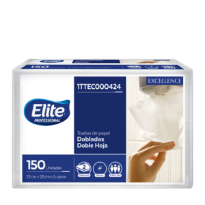 TOALLA DOBLADA EN Z. 2 H BCA 150 UND/24