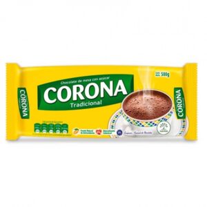 CHOCOLATE CORONA BARRA 500G