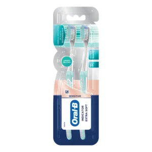 CEPILLO ORAL B INDICATOR PURIFICACION EXTRA SUAVE PACK X2