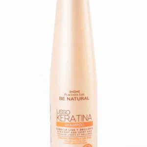 BE NATURAL SHAMPOO LISO KERATINA 350GR