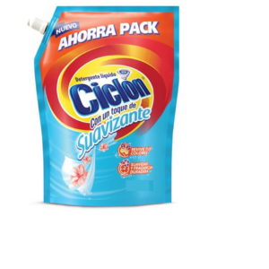 DETERG.LIQ.CICLON C/SUAV. 1300ML