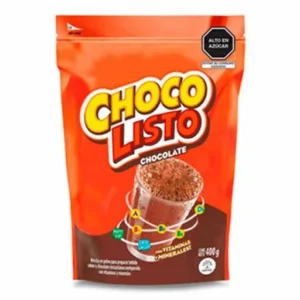 CHOCOLISTO FUNDA 400G CHOCOLATE