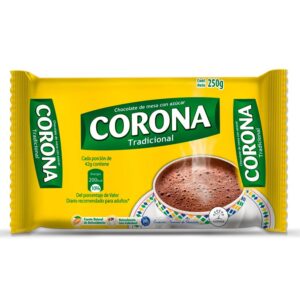 CORONA BARRA DE CHOCOL. 250G