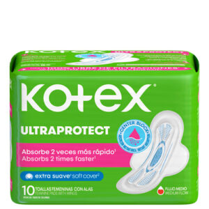 TOALLA FEMENINA KOTEX  NORMAL TELA X10UND