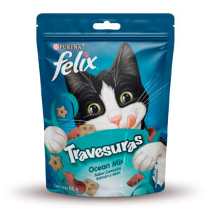 FELIX TRAVESURAS OCEAN CAMARON SALMON Y ATUN 60GR.