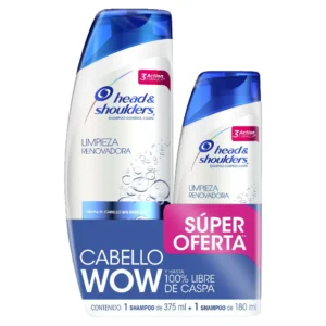 SHAMPOO HS SH375 SH180 LIMP RENOVAD.