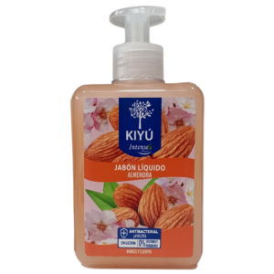 JABON LIQ.ANTIB 350ML ALMENDRA KIYU FRASC 12C