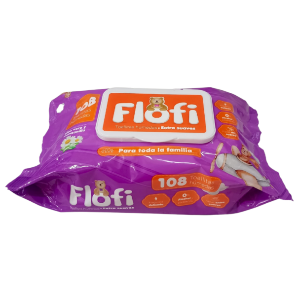 TOALLITAS FLOFI X 108