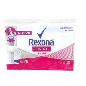 DESODORANTE EN SACHET REXONA CLINICAL MUJER 8.5G