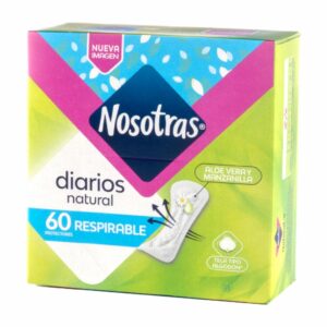 PROTECTORES DIARIOS NOSOTRAS RESPIRABLES X60U