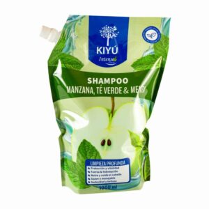 SHAMPOO MANZANA, TE VERDE KIYU FCO 750ML 10C
