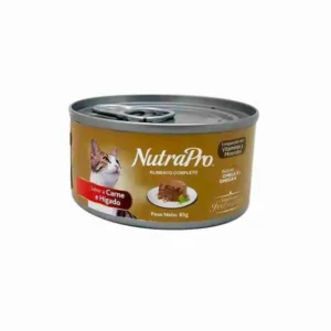 LATA GATO CARNE 85G NUTRA PRO