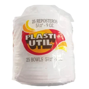 REPOSTERO 9OZ. BLANCO ECO UNTIL X 25U