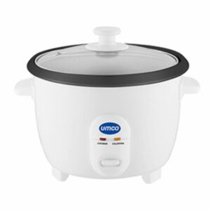 OLLA ARROCERA UMCO BLANCA Y NEGRA 1.5 LTS COD 0086