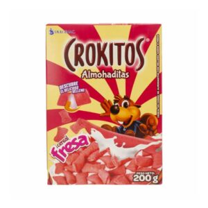 CROKITOS ALMOHADITAS FRESA CAJA 200G (CJX10)