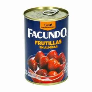 FRUTILLAS EN ALMIBAR FACUNDO 425G