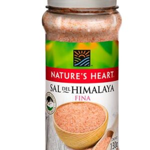 NATURES HEART SAL HIMALAYA ROSADA FINA 130G