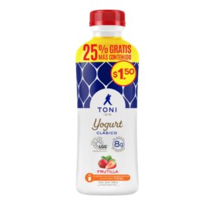 YOGURT TONI BEB 750G CLASI FRUTILLA