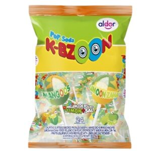 CHUPETE KBZOON MANGOS LIMON 24U 16C