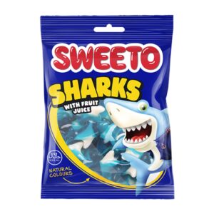 GOMITAS SWEETO SHARKS TIBURONES 80G