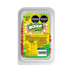 MOGUL EXTREME TUBITOS FRUTILLA POTE 6X620GR