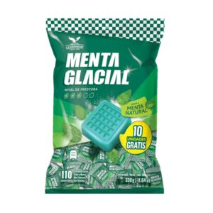 MENTA GLACIAL SABOR MENTA NATURAL 330G X110U
