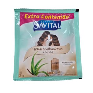 SAVITAL SHAMPOO AMINOACIDOS SACHET 10X25ML