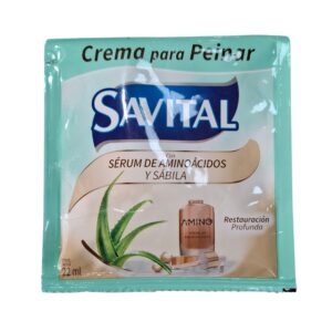 SAVITAL CREMA PEINAR AMINOACIDOS SACHET 10X22ML