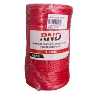 PIOLA EN ROLLO RND 1.5MM COLORES SURTIDOS