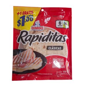 RAPIDITAS TAMANO M 6P 150G BOLSA BIM