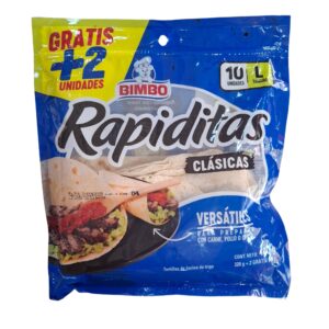 RAPIDITAS TAMANO L 10P 400G BOLSA BIM