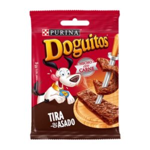 DOGUITOS TIRA DE ASADO  CON CARNE 65GR.