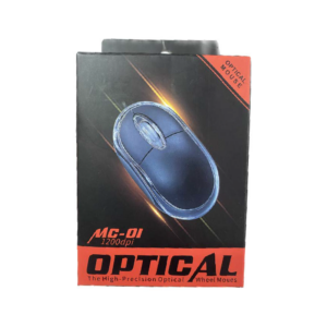 MOUSE CON CABLE OPTICAL MC-01 1200DPI